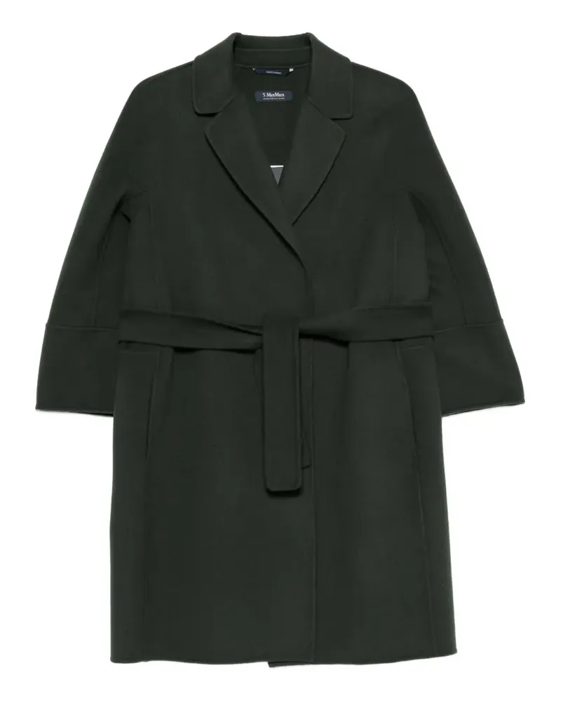 Max Mara Arona belted wool coat - Grün Grün