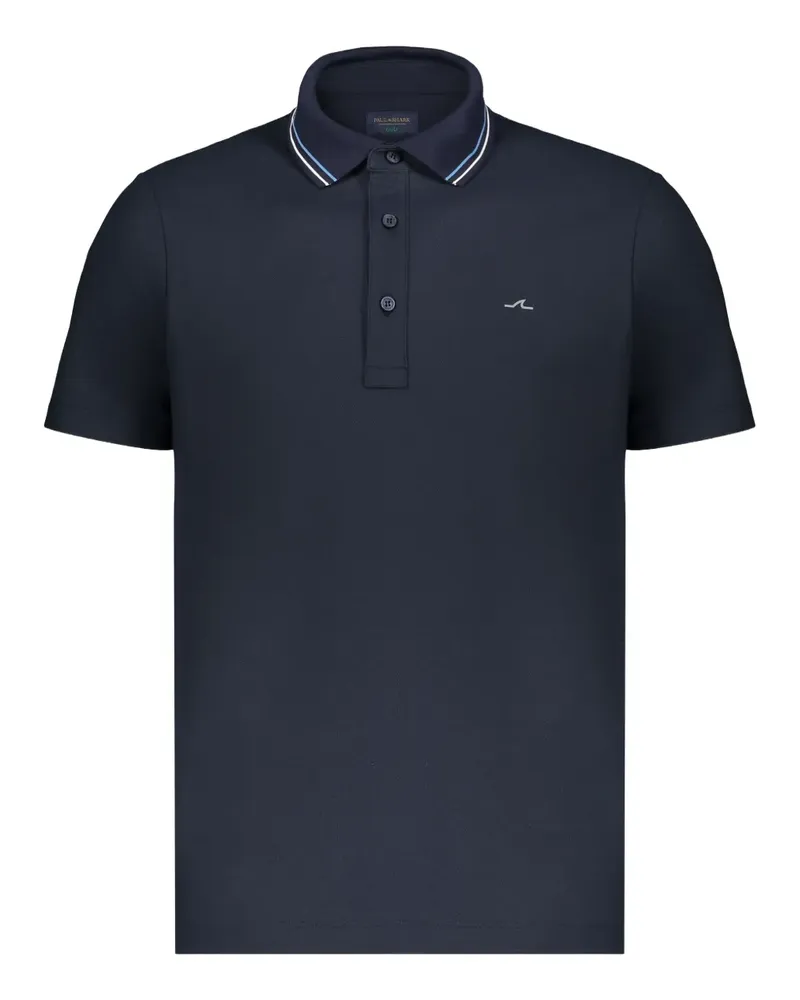 Paul & Shark Poloshirt mit kurzen Ärmeln - Blau Blau