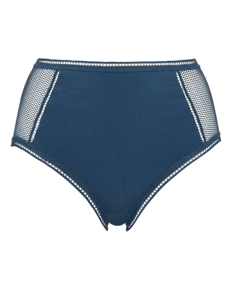Eres Lotus Slip mit hohem Bund - Blau Blau