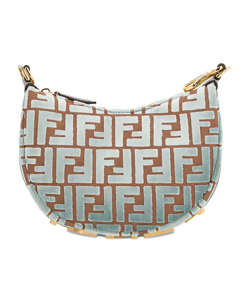 Fendi mini graph jacquard tote bag - Grün Grün