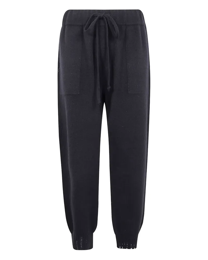 Uma Wang Hose mit Kordelzug - Schwarz Schwarz
