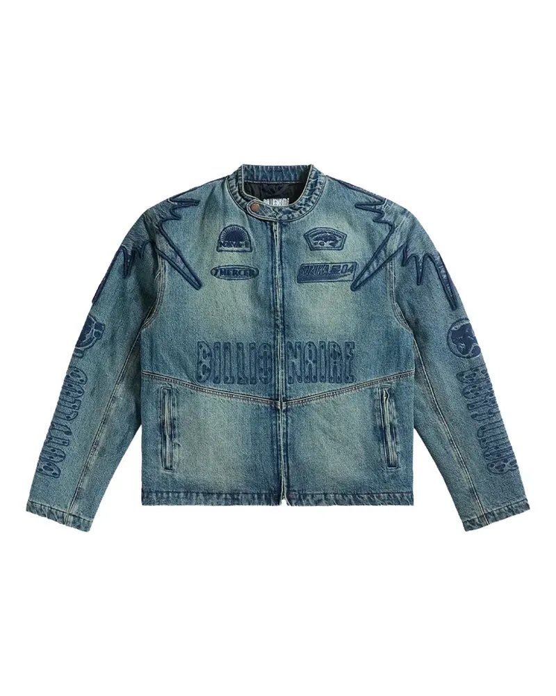 Billionaire Boys Club Module Moto Jeansjacke - Blau Blau