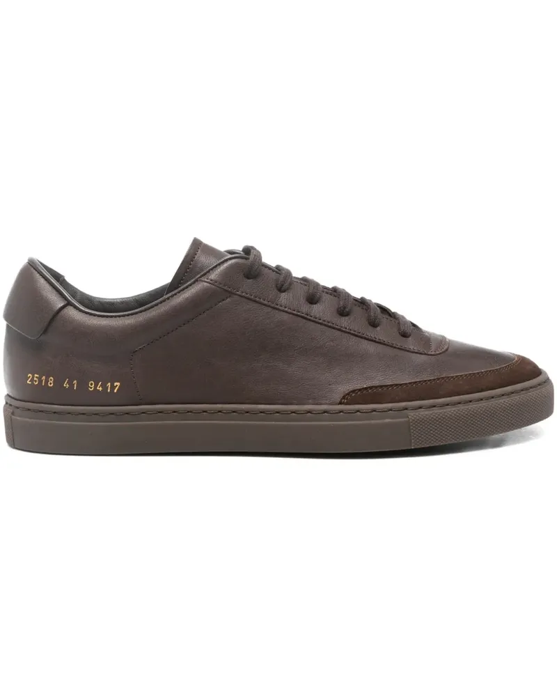 Common Projects Sneakers aus Leder - Braun Braun