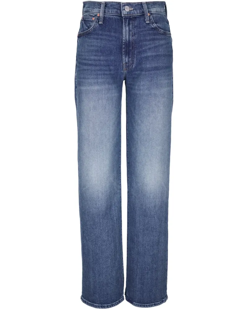 Mother Jeans aus Baumwolle - Blau Blau
