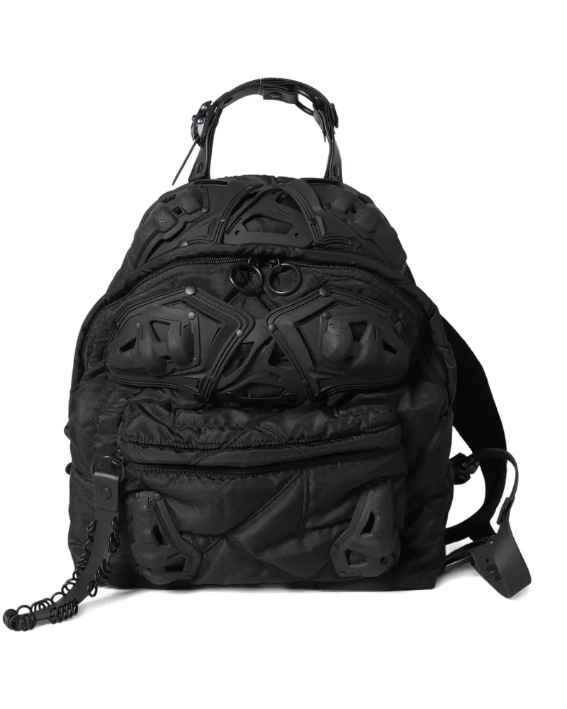 Innerraum Object BP3 quilted panelled backpack - Schwarz Schwarz