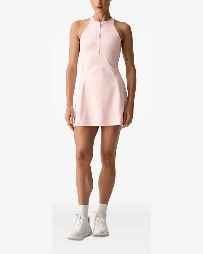 adidas cut-out zip-up mini dress - Rosa Rosa