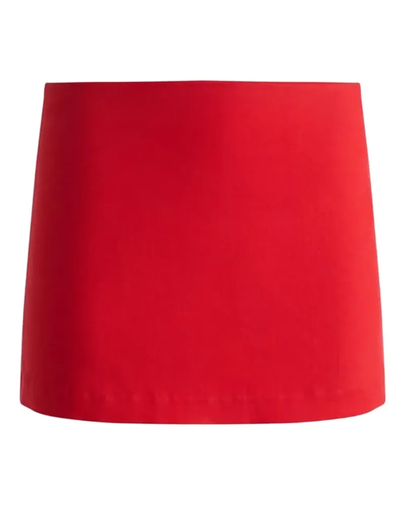 Alice + Olivia Minirock in A-Linie - Rot Rot