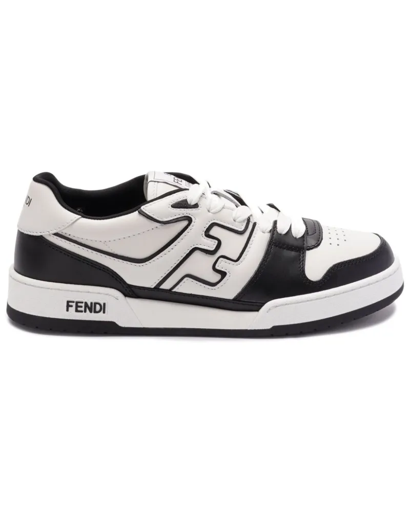 Fendi Match Sneakers - Weiß Weiß