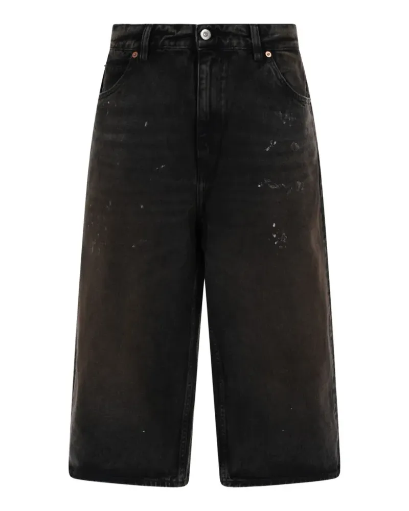 Our Legacy Capri Cut shorts - Schwarz Schwarz