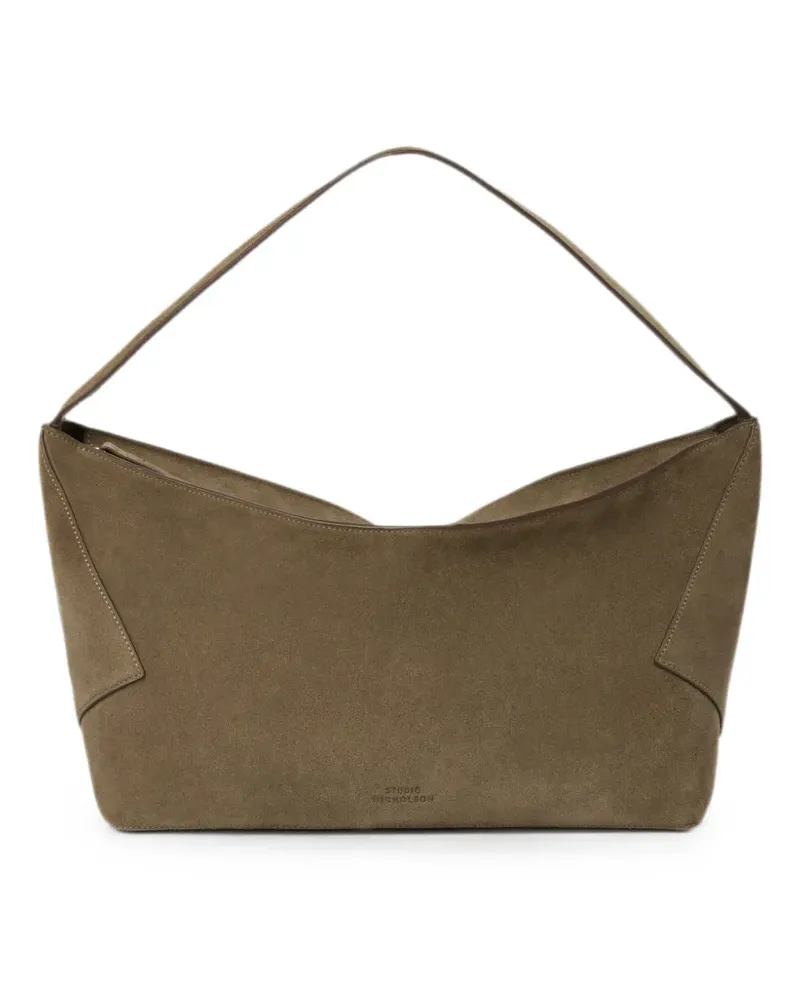 Studio Nicholson Hagu Schultertasche aus Wildleder - Braun Braun