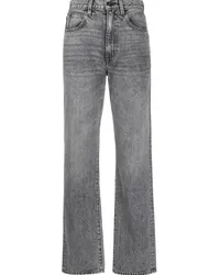 SLVRLAKE London High-Waist-Jeans Grau