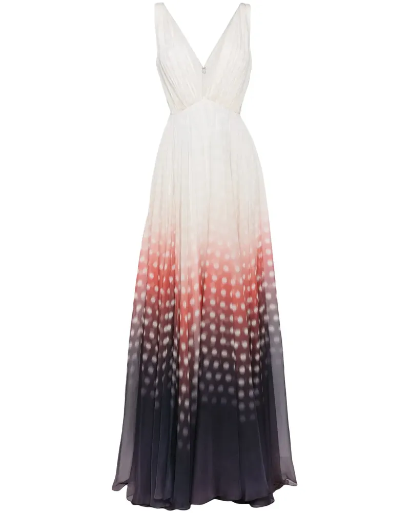 Saiid Kobeisy Kleid mit Polka Dots - Nude Nude
