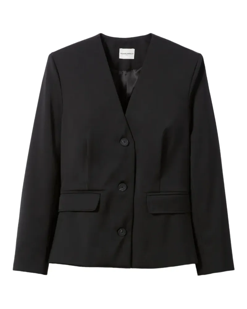 Claudie Pierlot Sakko mit Klappentasche - Schwarz Schwarz