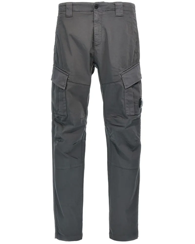 C.P. Company Hose mit Logo - Grau Grau