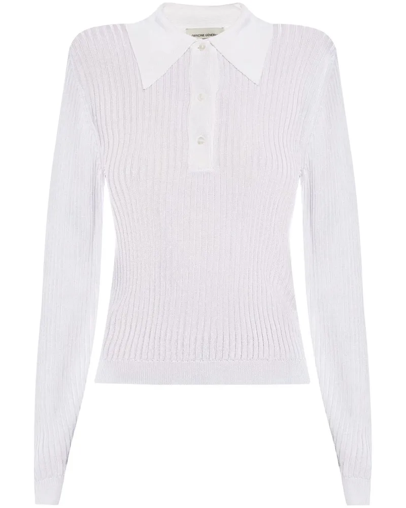 Officine Generale Jana Pullover - Weiß Weiß