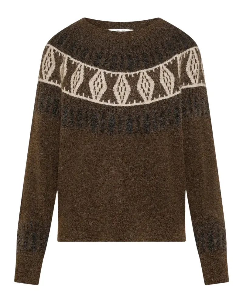 Seventy Pullover mit Fair-Isle-Muster - Braun Braun