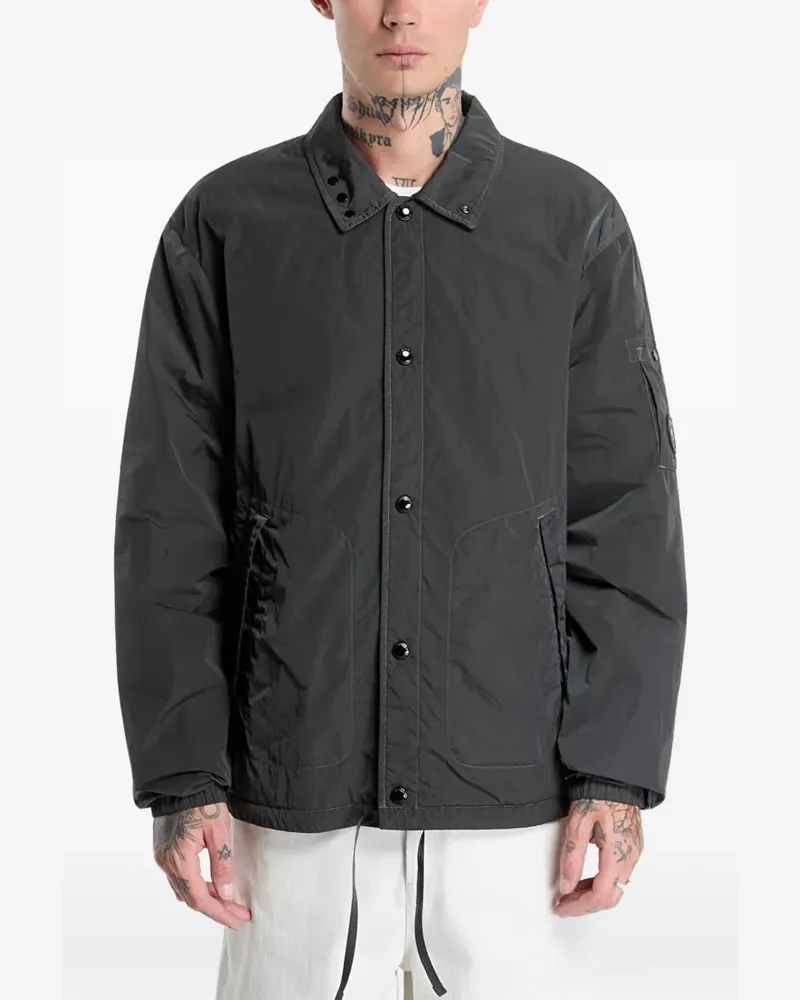 C.P. Company Schwere Chrome-R Coach Lens Jacke - Grau Grau