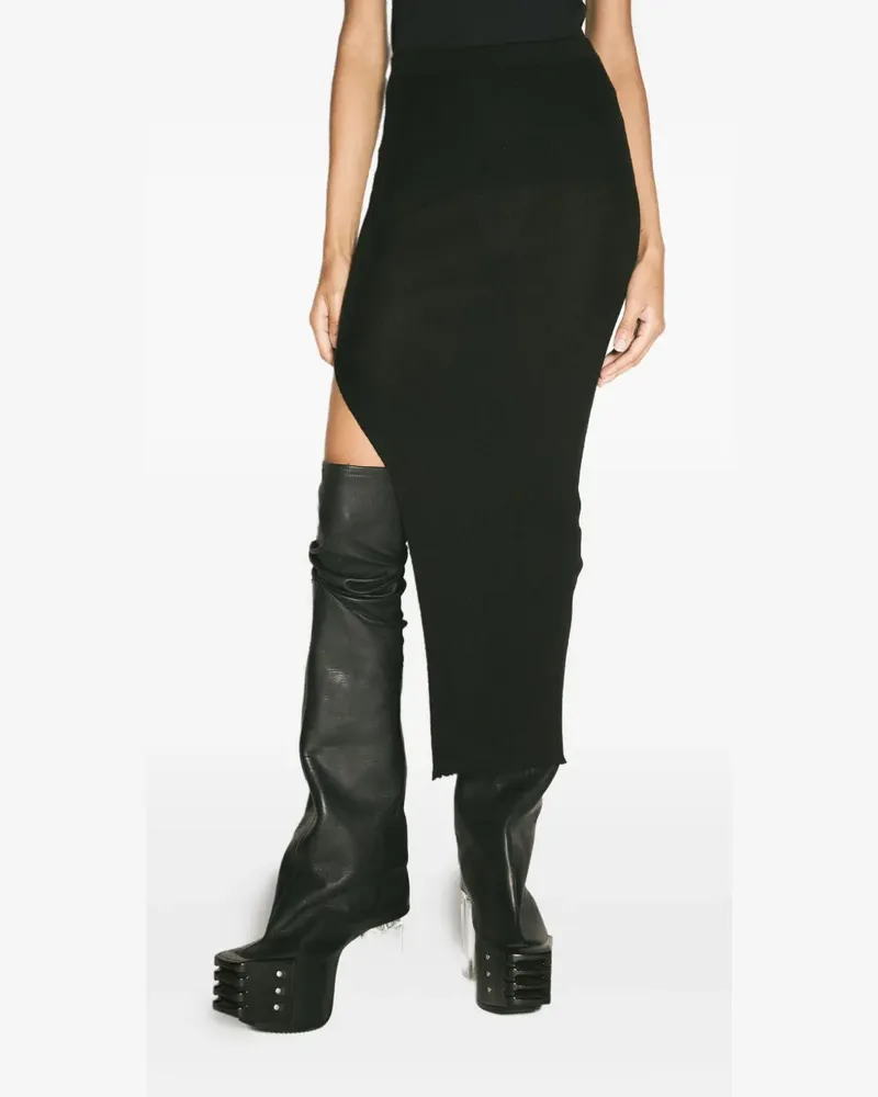 Rick Owens Theresa Maxirock - Schwarz Schwarz