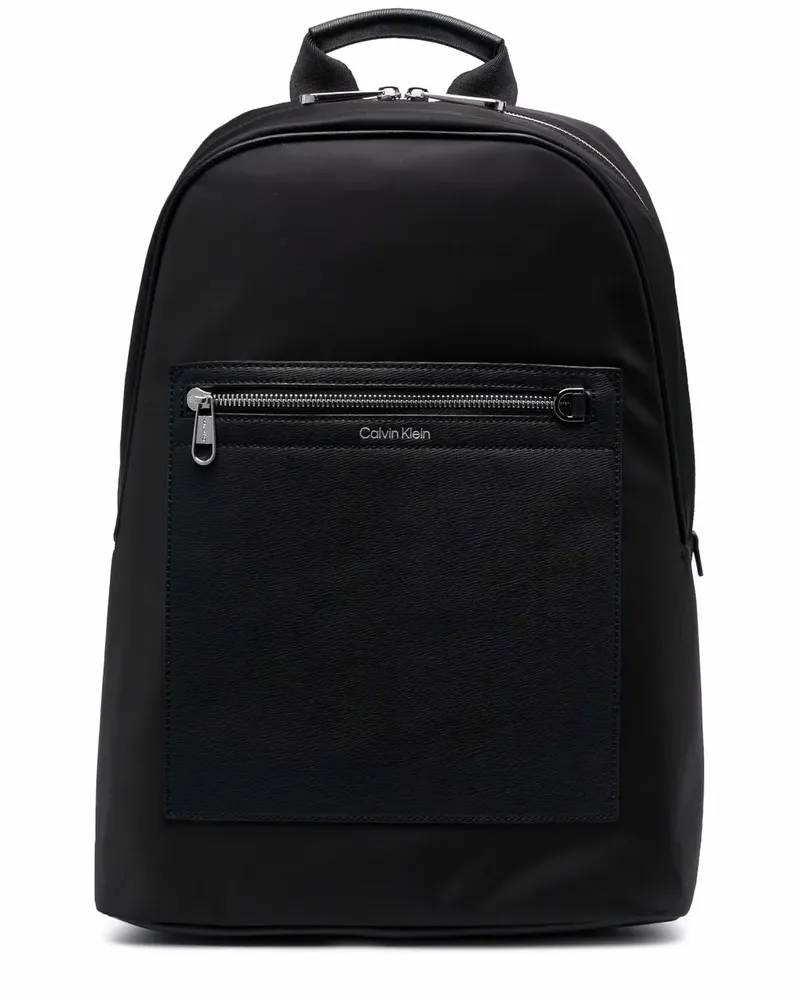 Calvin Klein Rucksack mit Logo-Prägung - Schwarz Schwarz