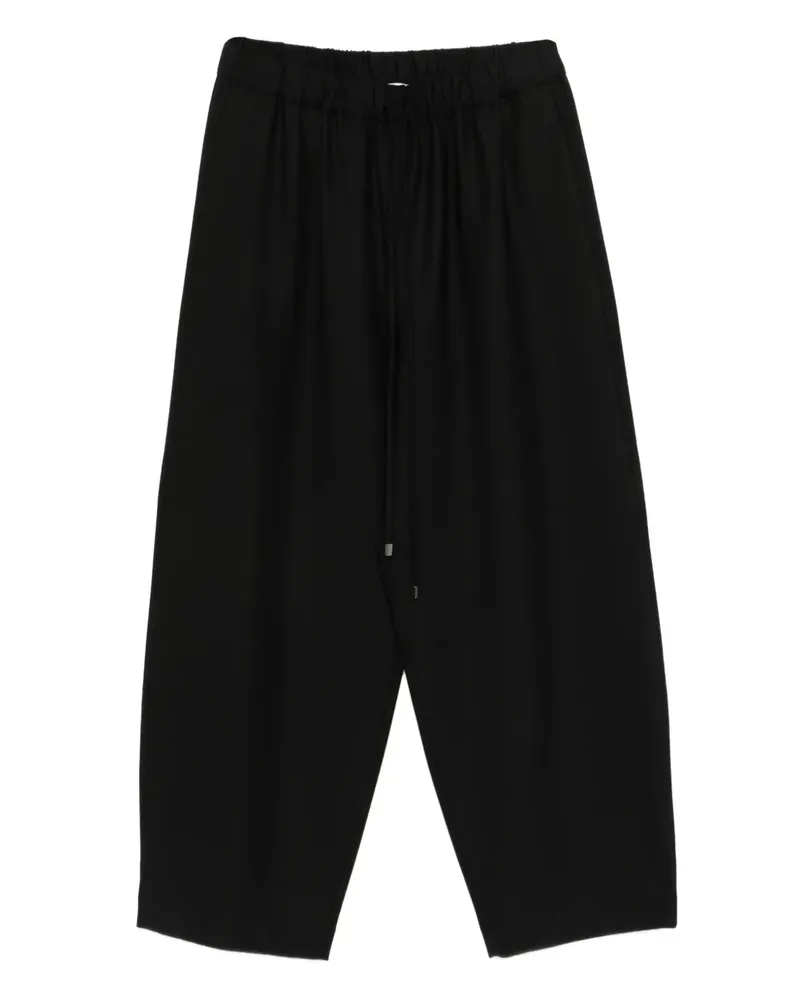 Antonelli Firenze San Lorenzo drawstring trousers - Schwarz Schwarz