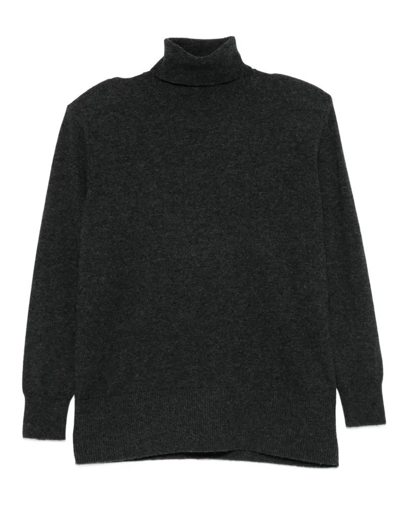 Alpha Studio Pullover mit Stehkragen - Grau Grau