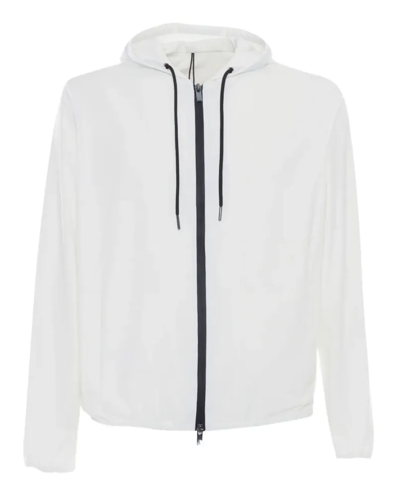 Tombolini Kapuzenjacke mit Reißverschluss - Weiß Weiß