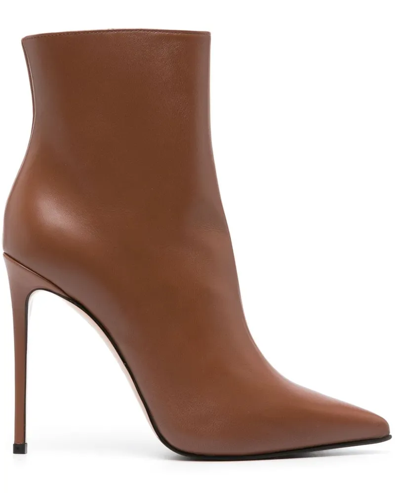 Le Silla Stiefel mit spitzer Kappe 115mm - Braun Braun