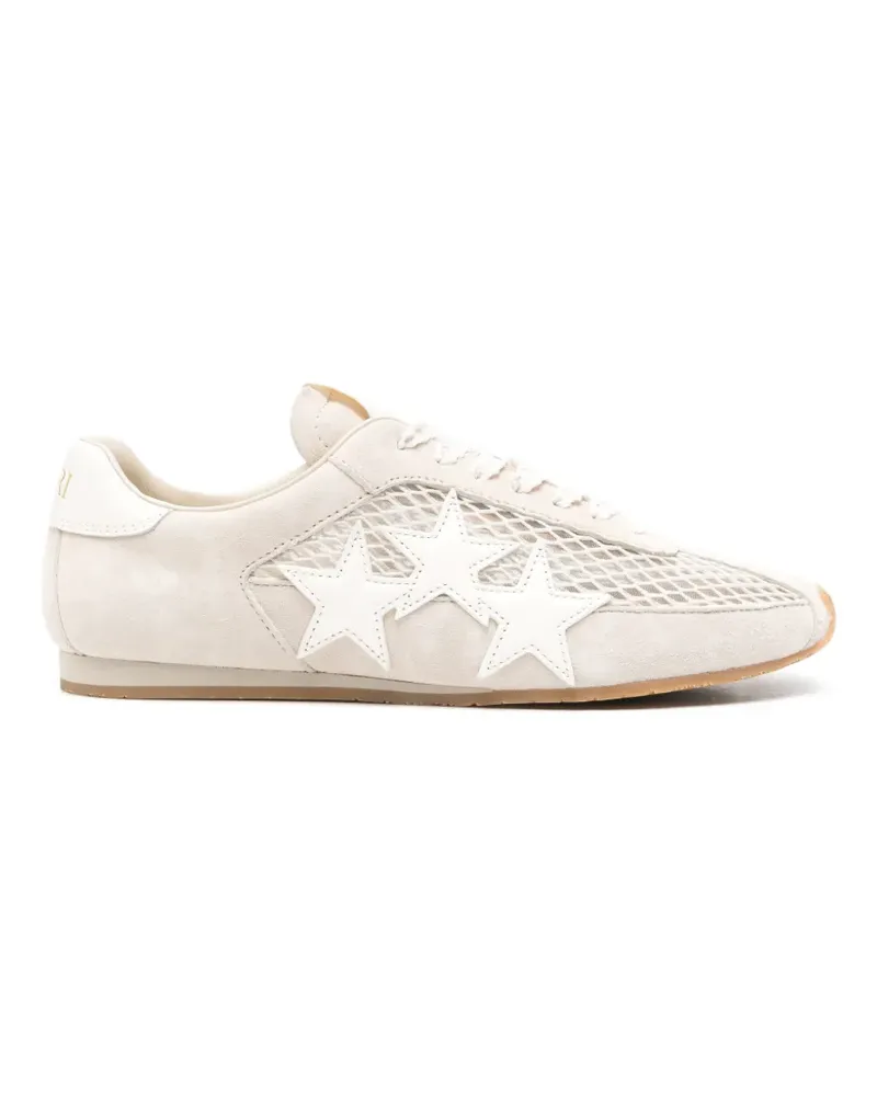 Amiri Pacific Mesh Star Sneakers - Nude Nude