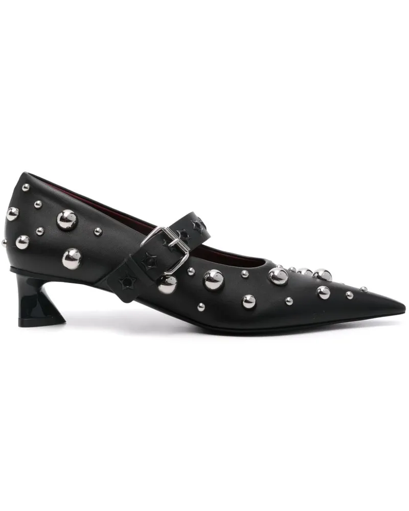 Stella McCartney Elsa Pumps mit Nieten 35mm - Schwarz Schwarz