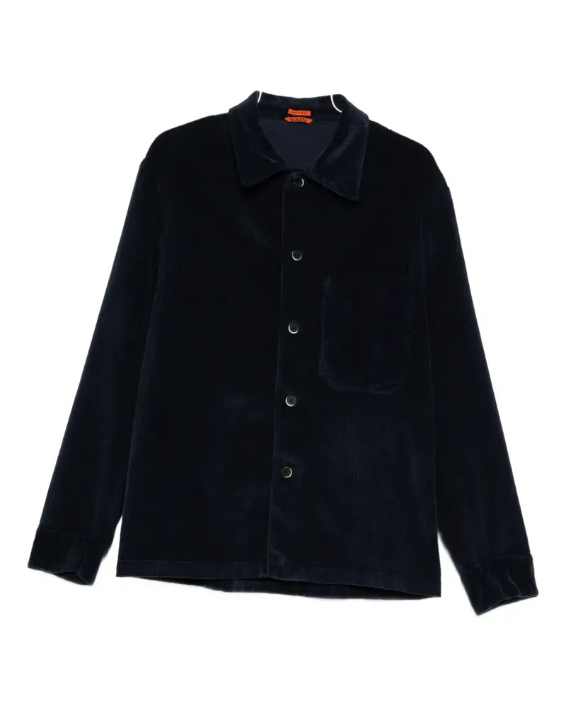 BARENA Hemdjacke aus Cord - Blau Blau