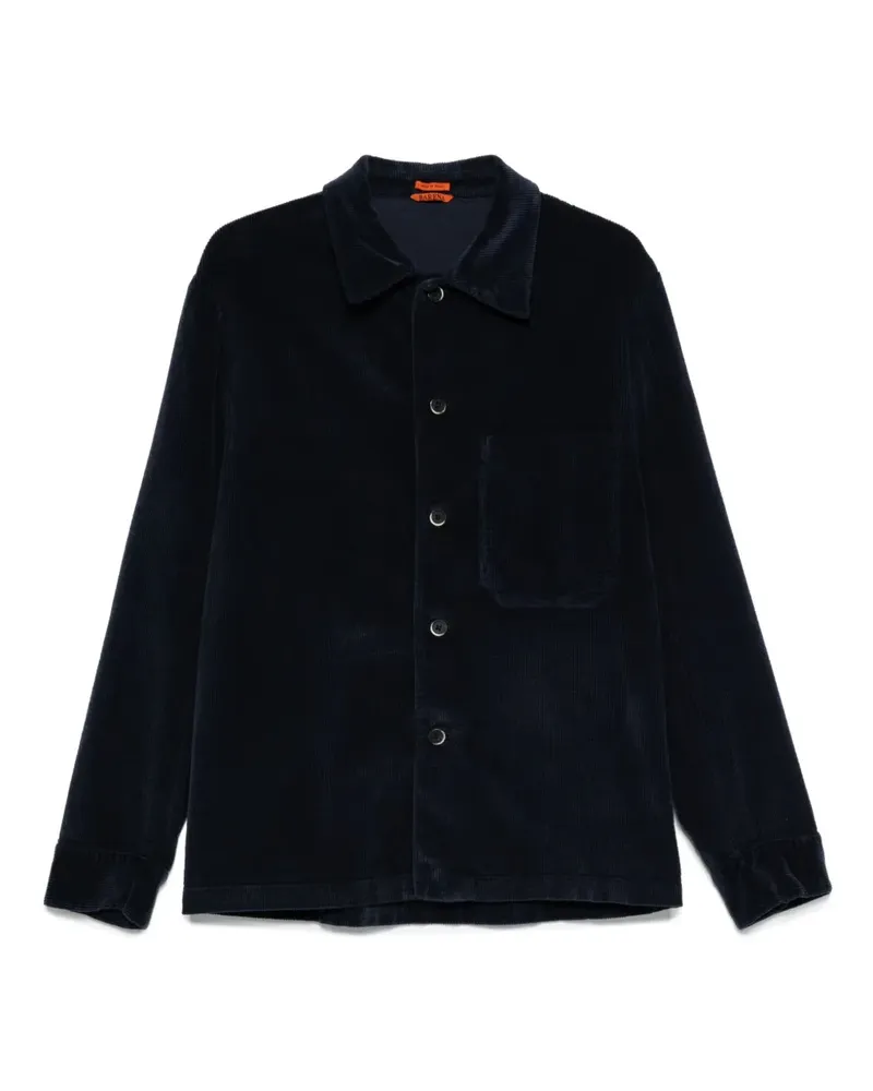 BARENA Hemdjacke aus Cord - Blau Blau