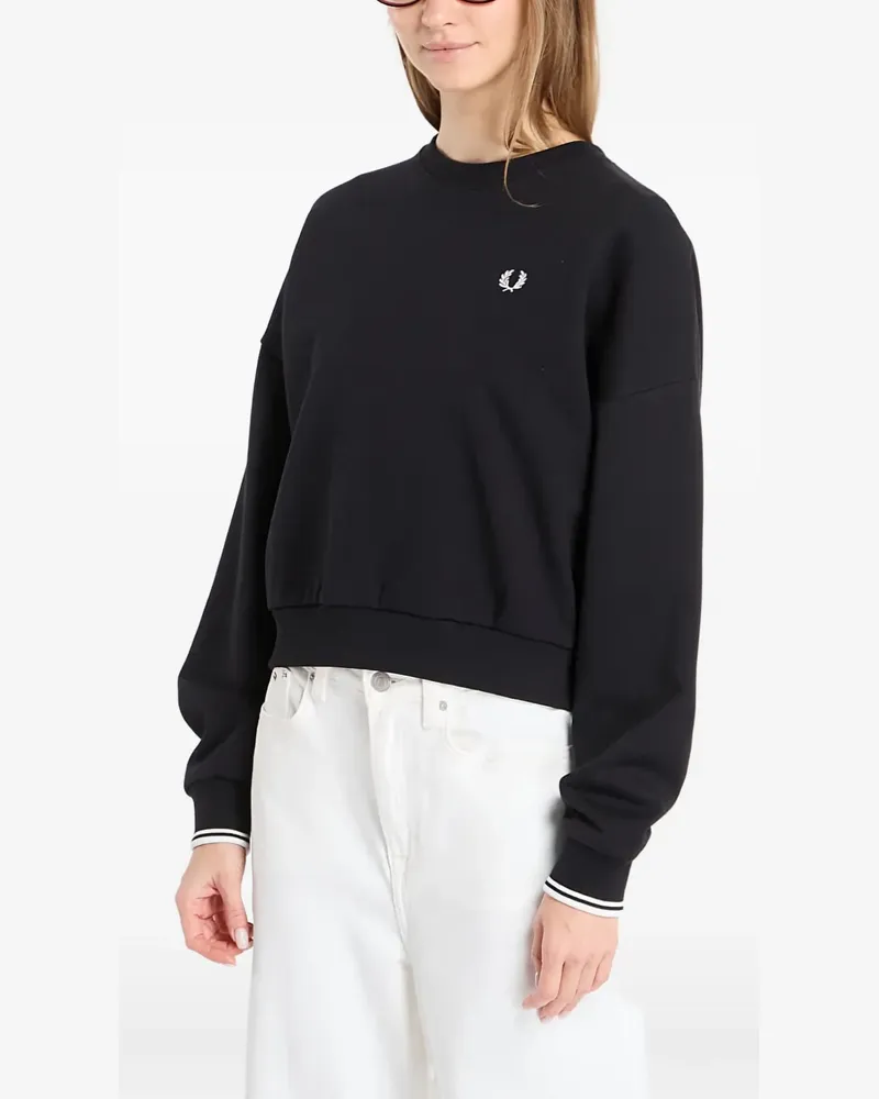 Fred Perry crew-neck sweater - Schwarz Schwarz