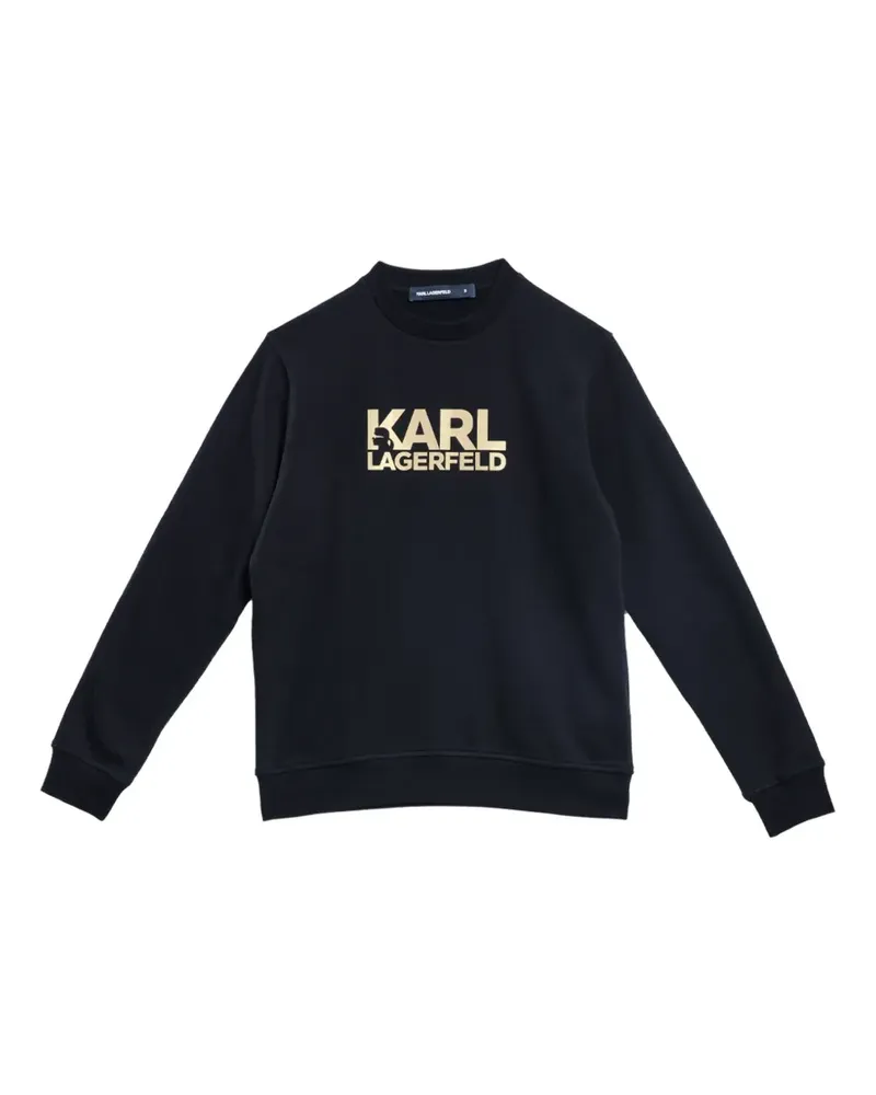 Karl Lagerfeld Sweatshirt mit Logo-Print - Schwarz Schwarz
