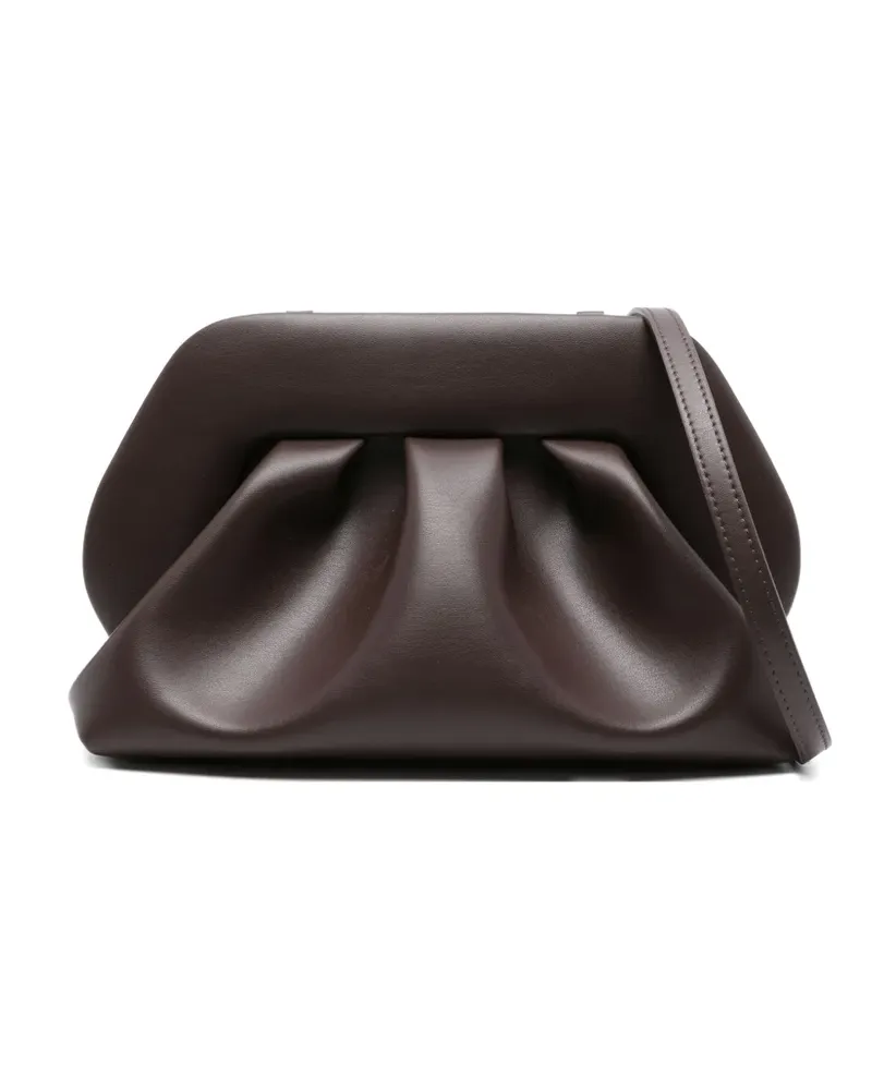 THEMOIRÈ Bios Clutch - Braun Braun