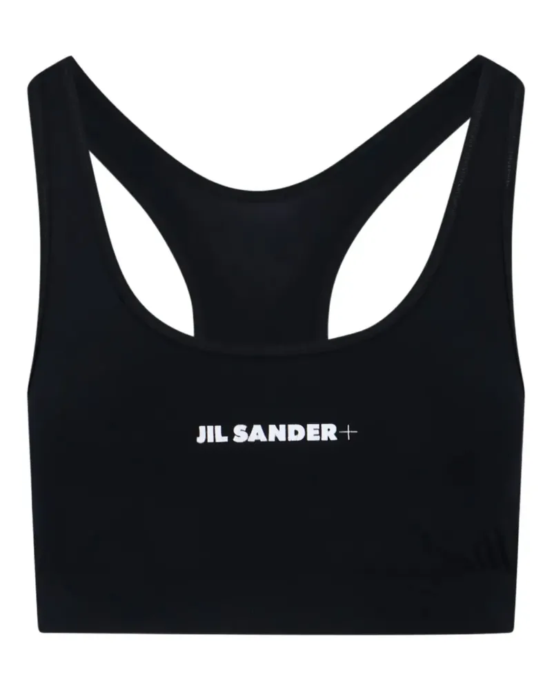 Jil Sander Top mit Racerback - Schwarz Schwarz