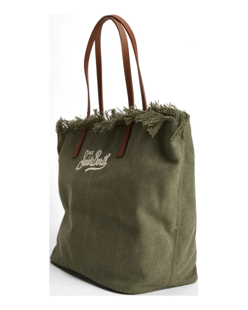 MC2 Saint Barth City frayed tote bag - Grün Grün