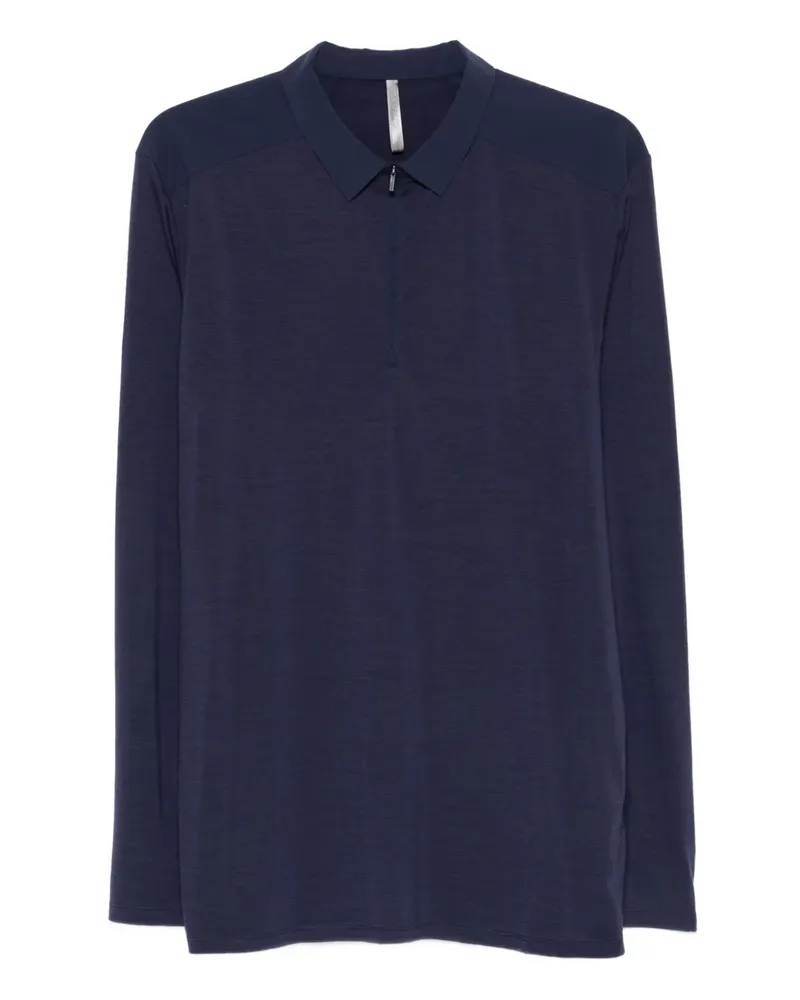 Arc'teryx Poloshirt mit Reißverschluss - Blau Blau