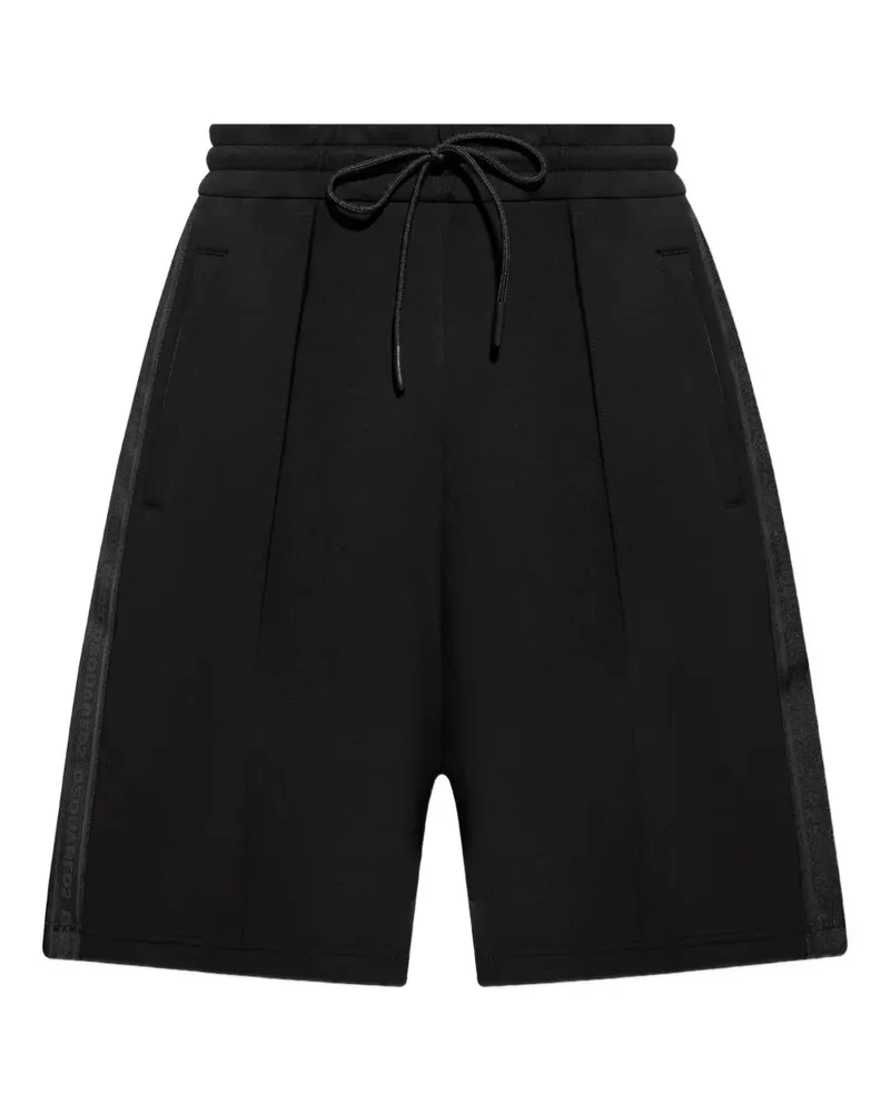 Dsquared2 Shorts mit Kordelzug - Schwarz Schwarz