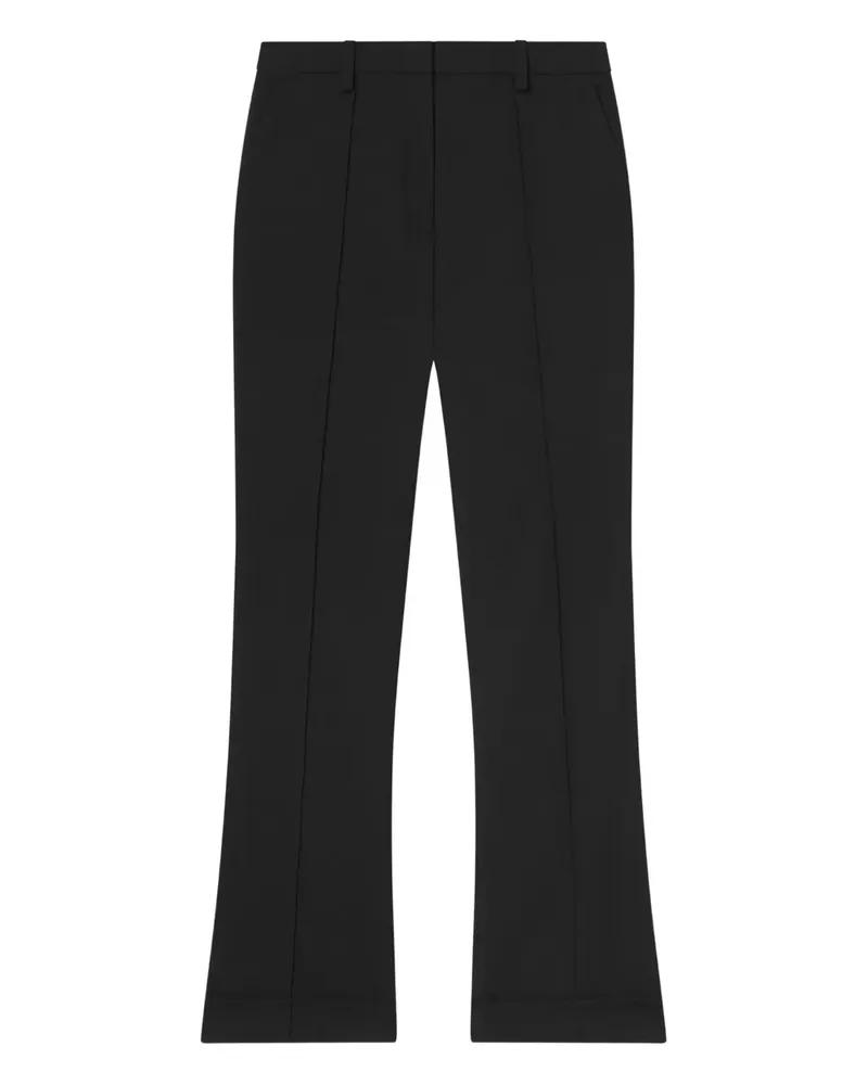 A.L.C. Plisseehose mit geradem Schnitt - BLACK Black