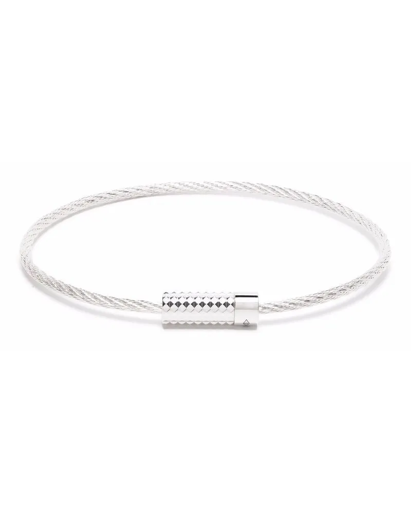 Le Gramme Armband im Kabeldesign 9g - Silber Silber