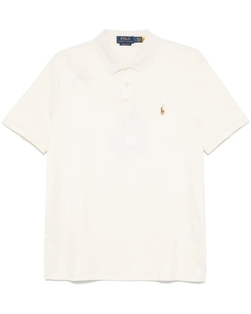 Ralph Lauren Poloshirt aus weicher Baumwolle - Weiß Weiß