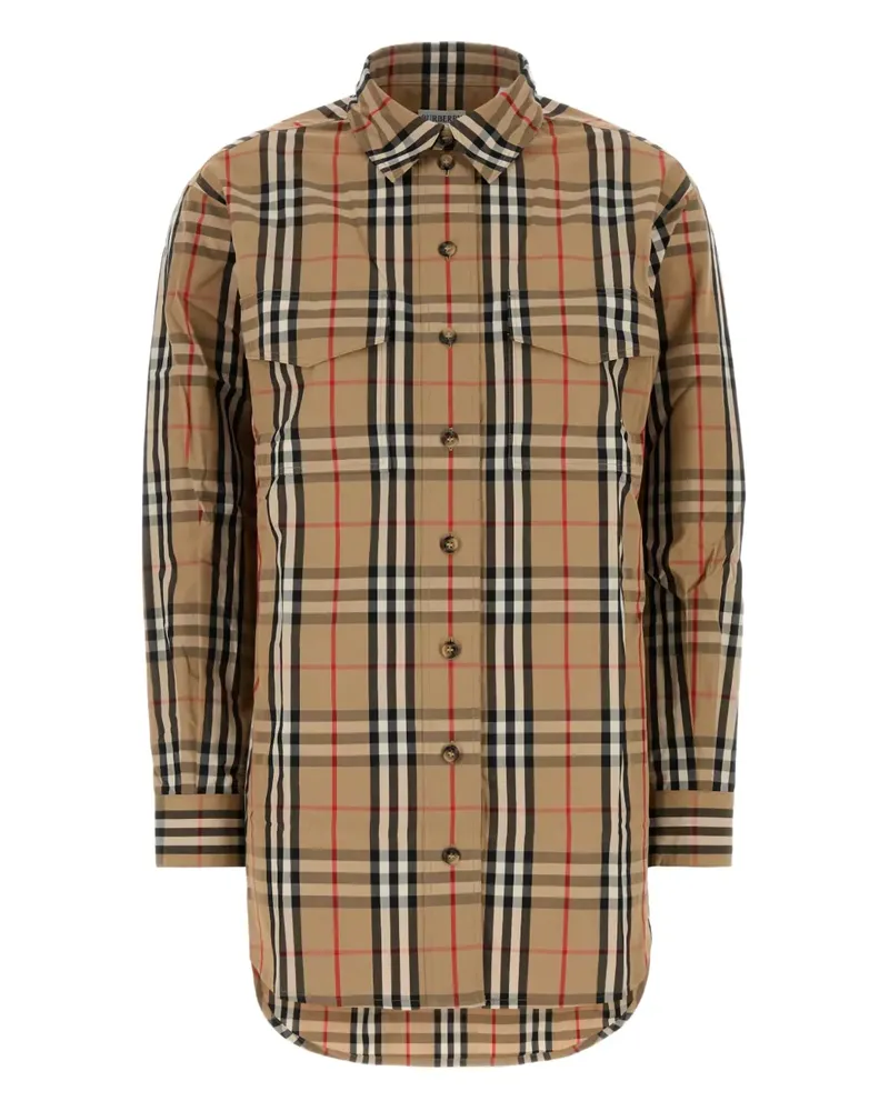 Burberry Hemd mit Vintage-Check - Nude Nude