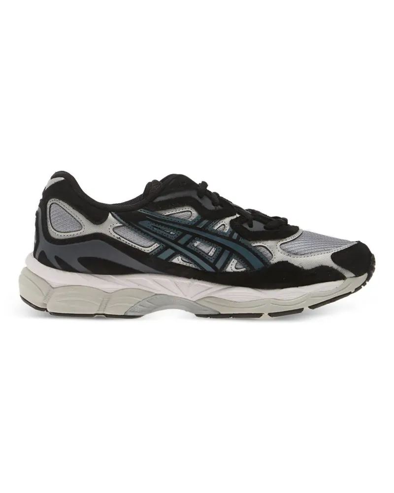 Asics Gel-NYC Low-Top-Sneakers mit Einsätzen - Grau Grau