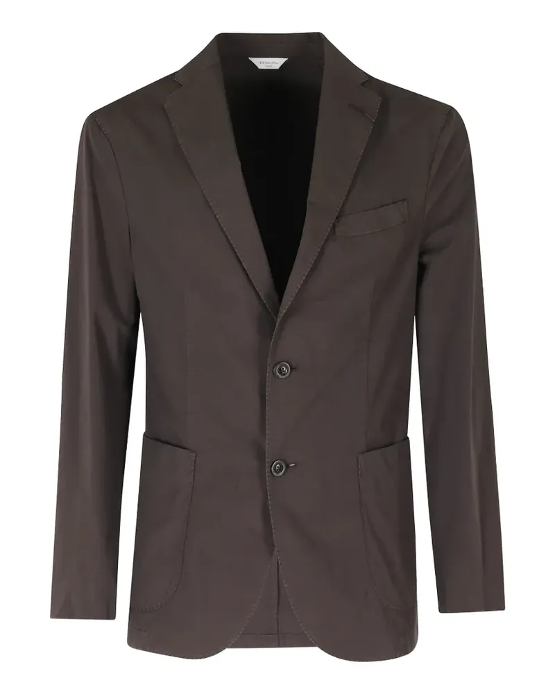 Boglioli single-breasted blazer - Braun Braun