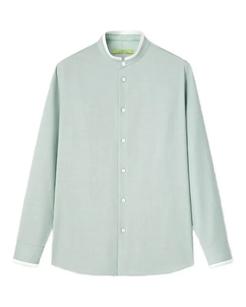 Shanghai Tang long-sleeve shirt - Grün Grün