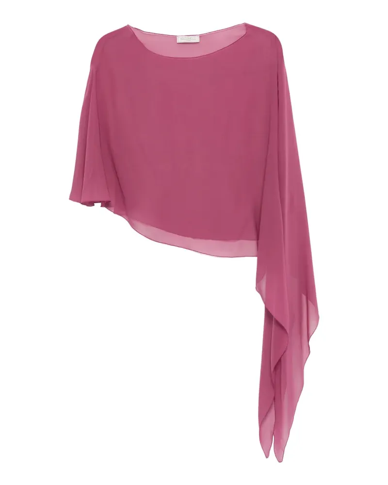 Antonelli Firenze asymmetrical scarf - Rosa Rosa