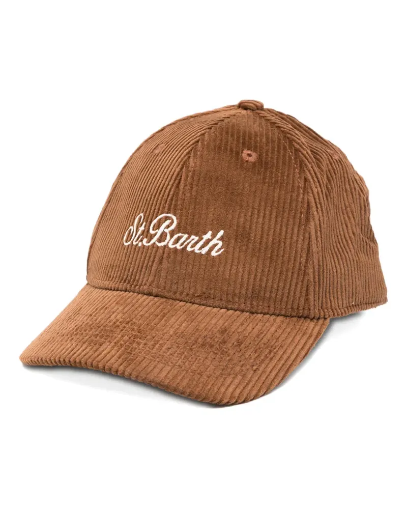 MC2 Saint Barth Baseballkappe mit Logo - Braun Braun
