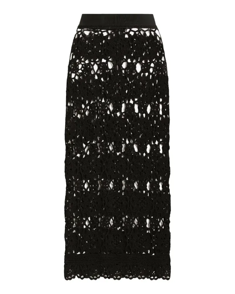 Dolce & Gabbana Rock aus Baumwolle - Schwarz Schwarz