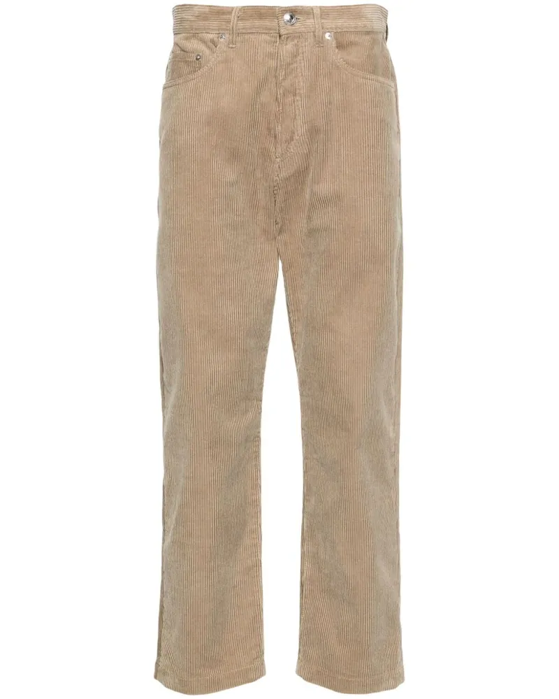 A.P.C. Achille Hose aus Cord - Braun Braun