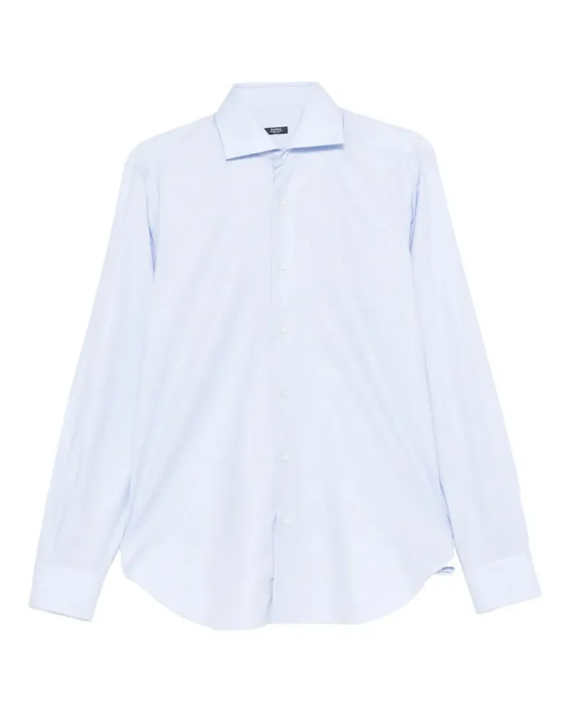 BARBA Klassisches Hemd - Blau Blau